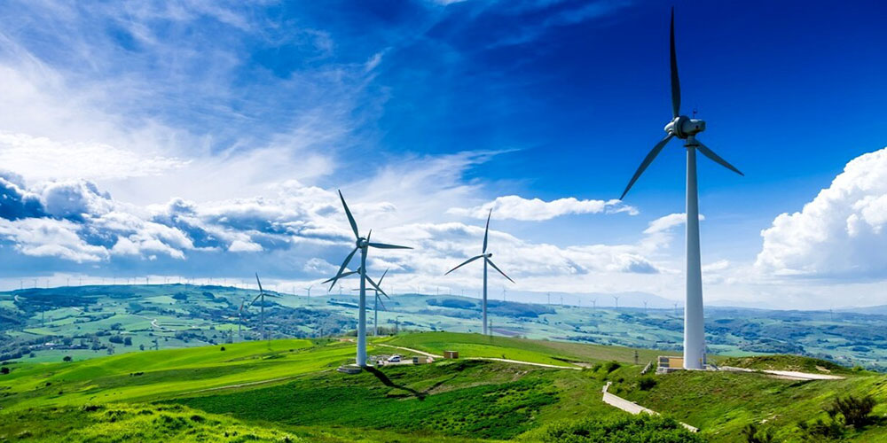 Parco eolico in Puglia